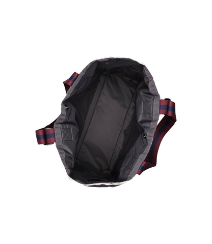 Large Handle Adjustable Tote<br>Deep Sea/Purple Navy Webbing