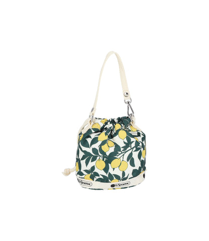 Drawstring Bucket Charm<br>Lemon Orchard