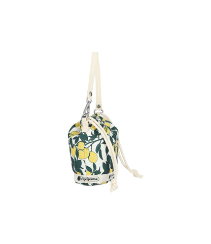 Drawstring Bucket Charm<br>Lemon Orchard