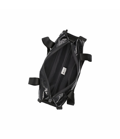 East/West Square Shoulder<br>Black Shine
