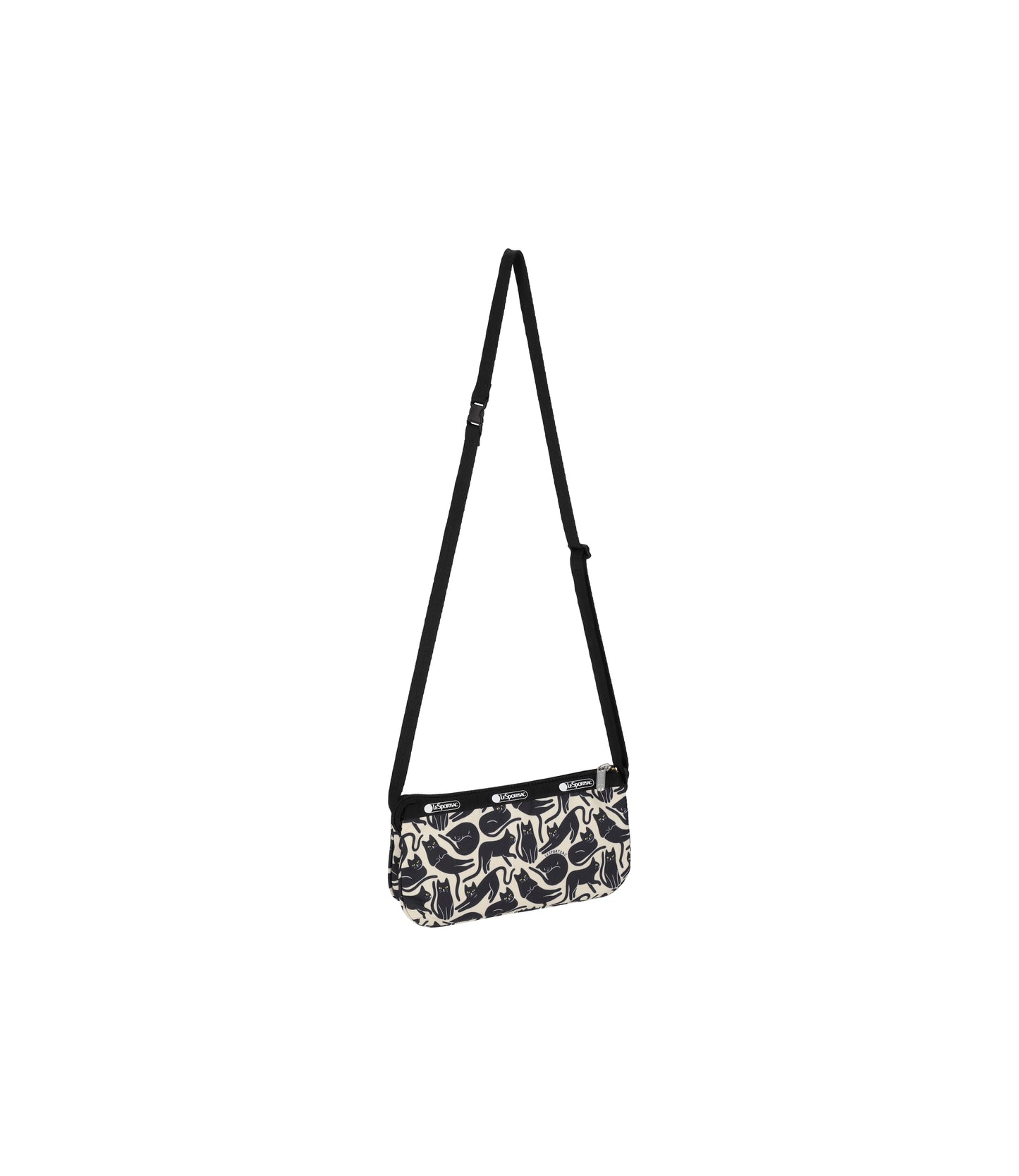 Small Koko Crossbody<br>Black Cats Silhouette