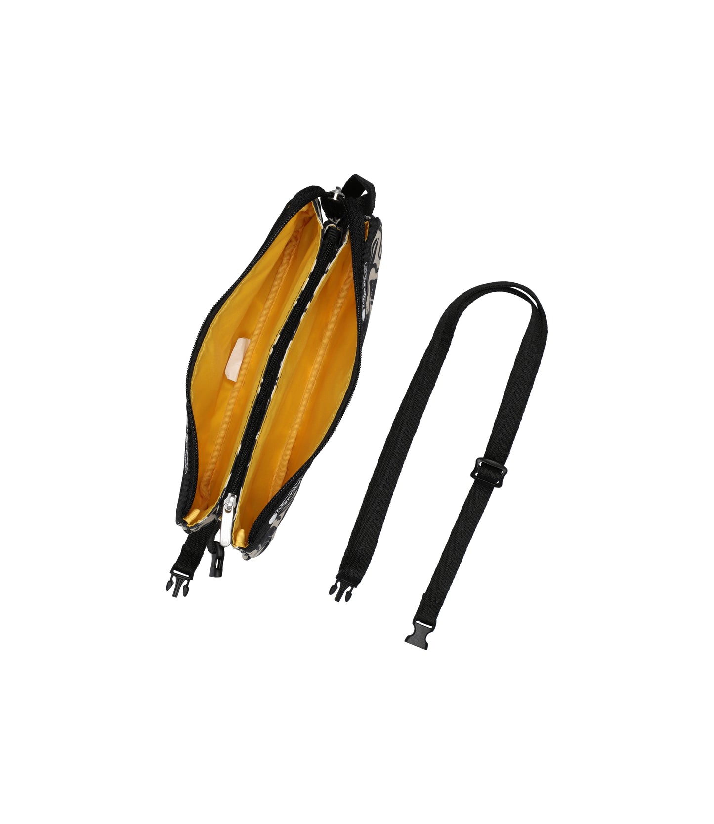 Small Koko Crossbody<br>Black Cats Silhouette