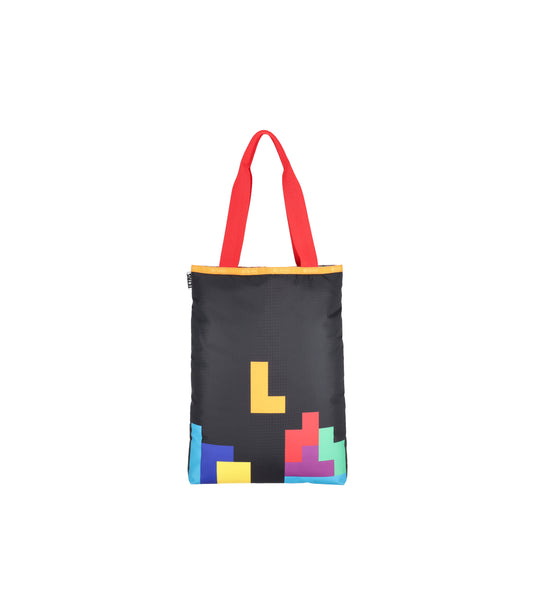 North/South Book Tote<br>Tetris North/South Tote