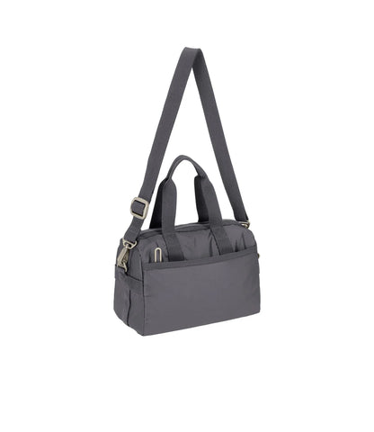 Small Uptown Satchel<br>Shadow Grey C
