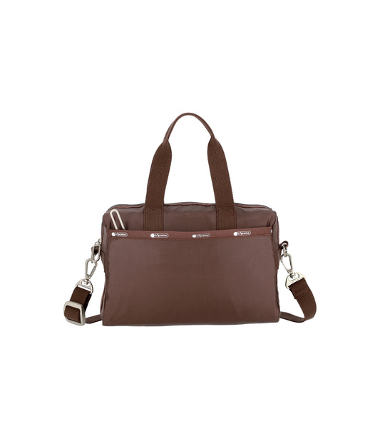 Small Uptown Satchel<br>Chocolate C