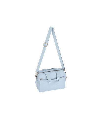 Small Uptown Satchel<br>Cerulean Frost C