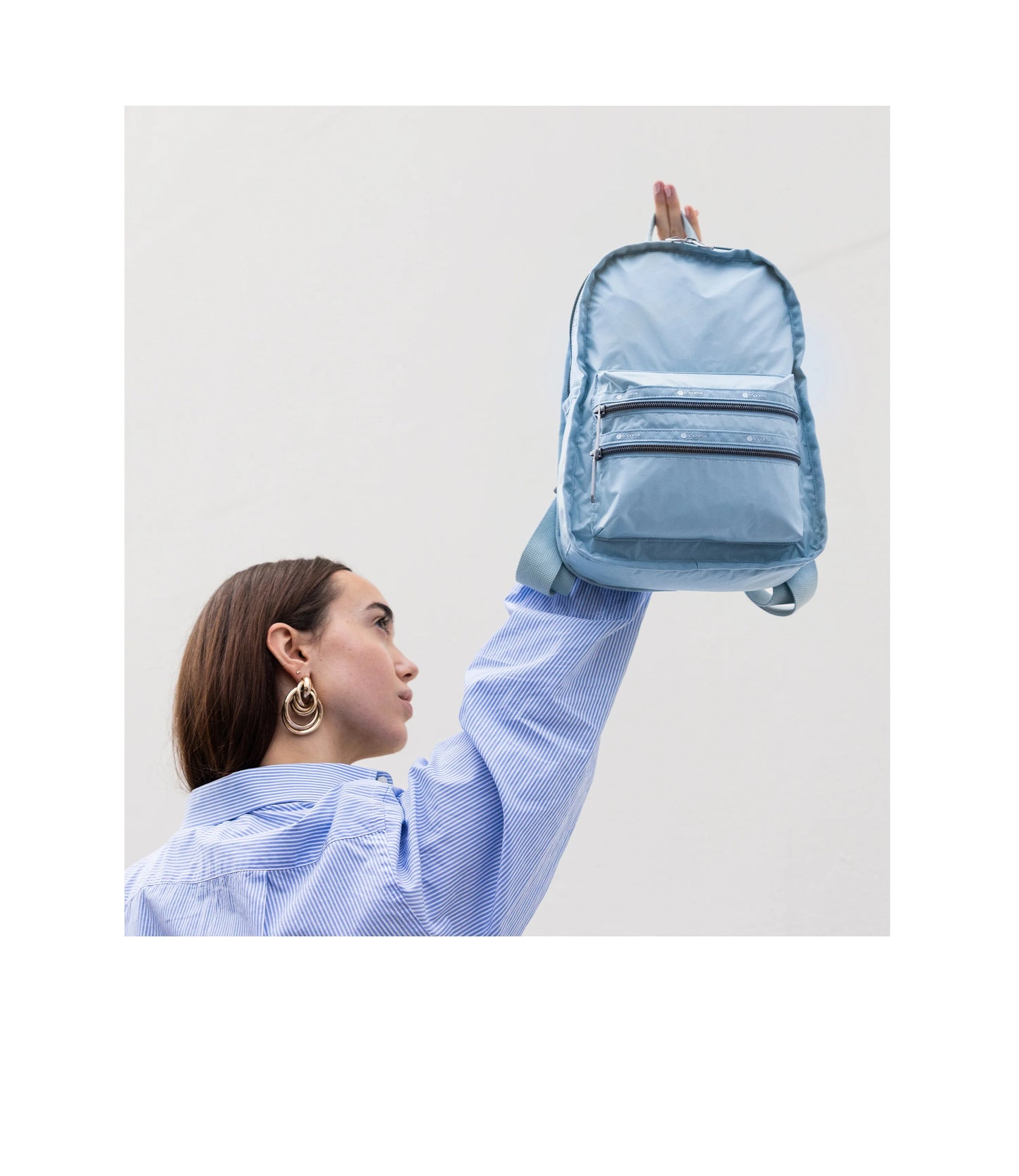 Small Functional Backpack<br>Cerulean Frost C
