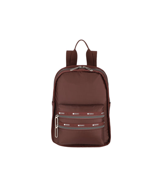 Small Functional Backpack<br>Chocolate C