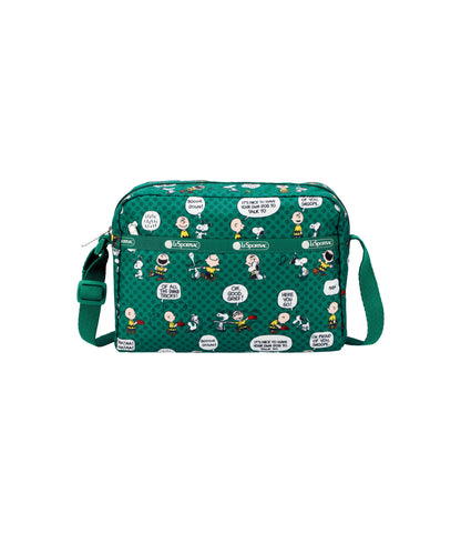 Daniella Crossbody<br>Peanut Pals Green