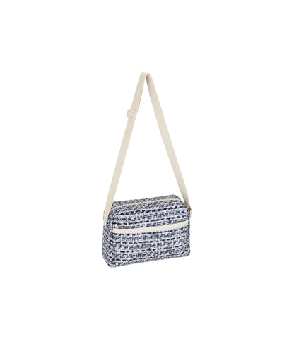 Daniella Crossbody<br>Weave Black