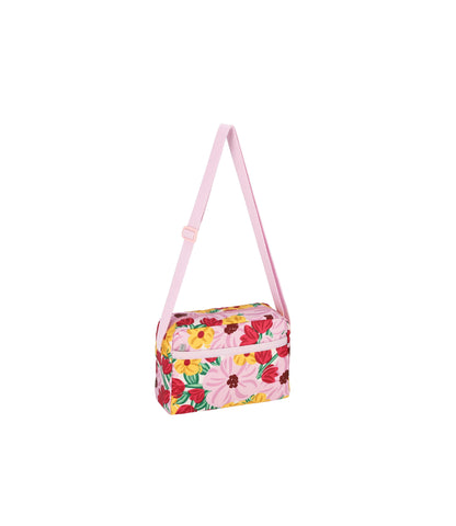 Daniella Crossbody<br>Pink Blooms