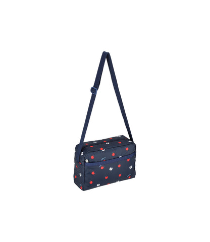 Daniella Crossbody<br>Red Delicious Navy