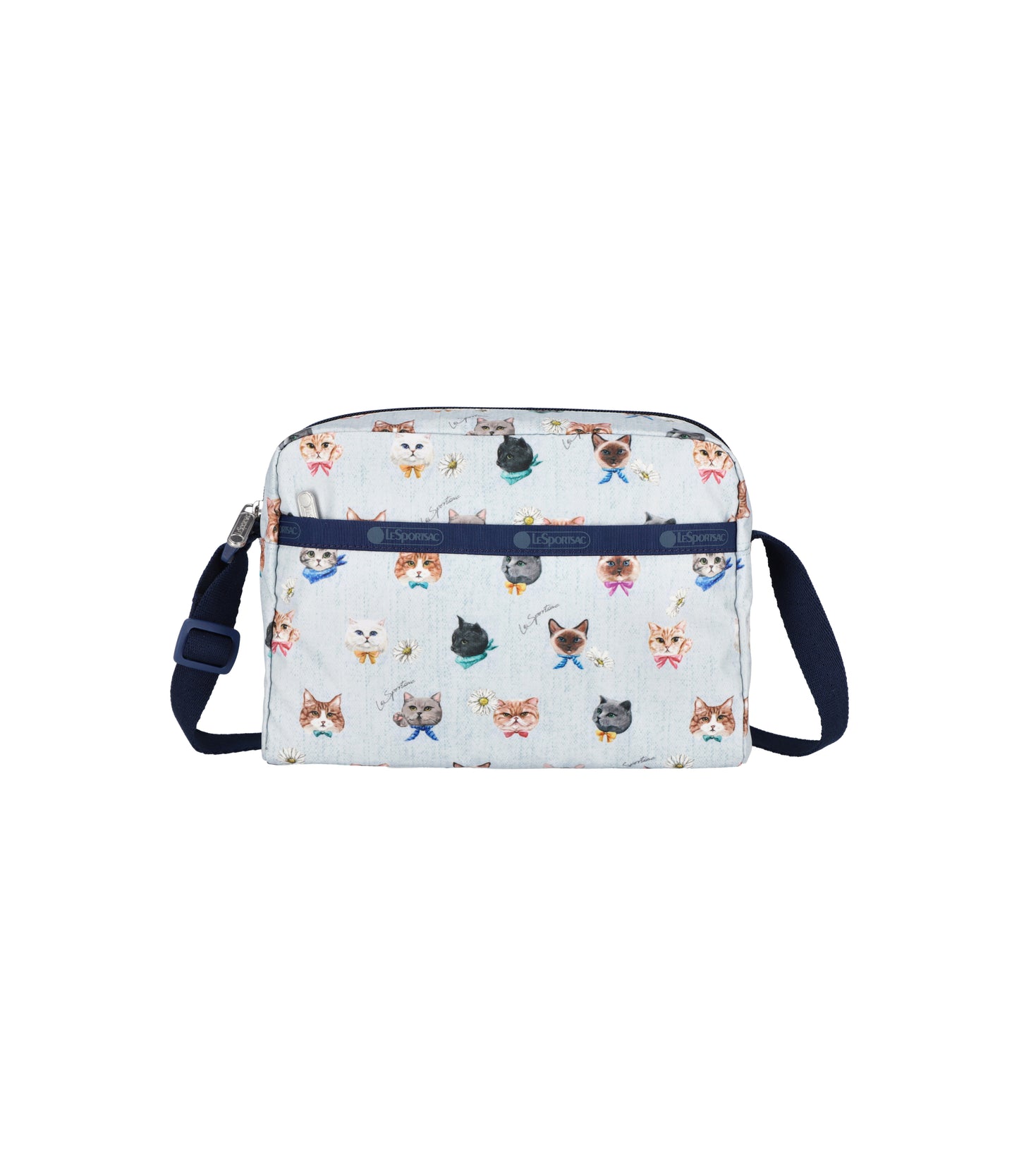 Daniella Crossbody<br>Playful Cats Sky Blue