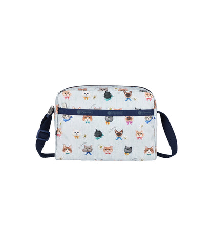 Daniella Crossbody<br>Playful Cats Sky Blue