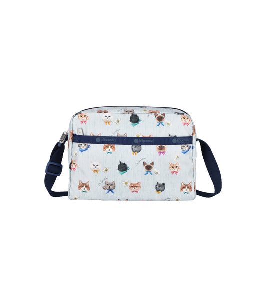 Daniella Crossbody<br>Playful Cats Sky Blue