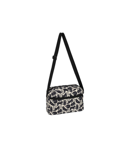 Daniella Crossbody<br>Black Cats Silhouette