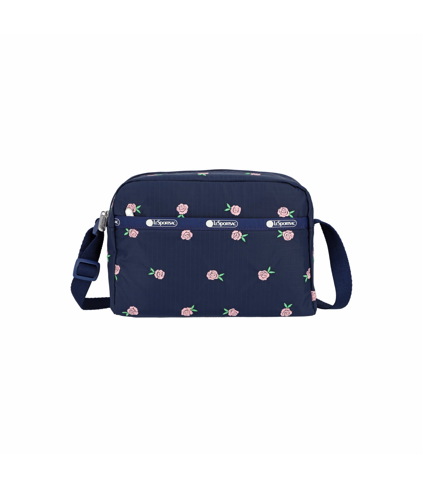 Daniella Crossbody<br>Pink Roses Embroidery
