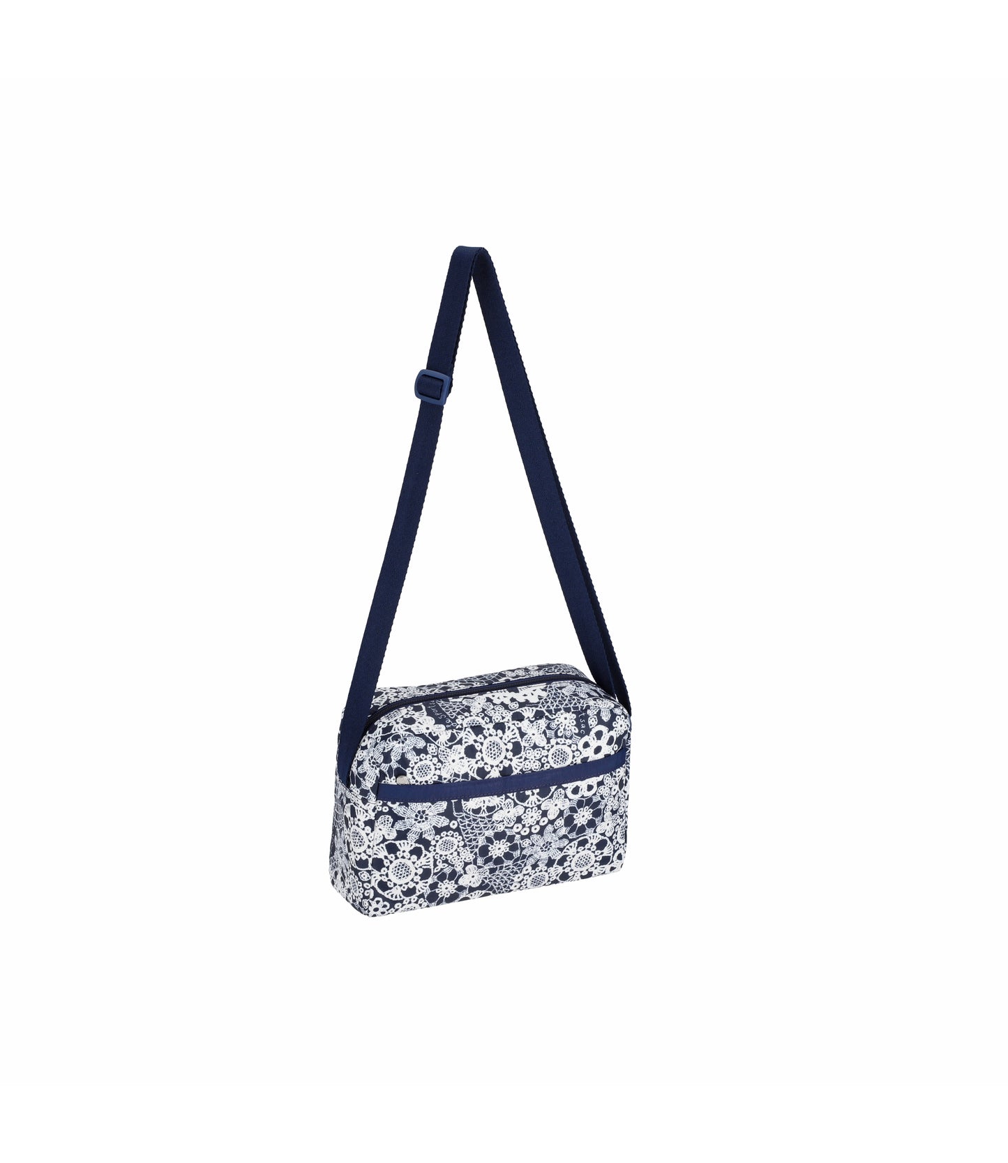 Daniella Crossbody<br>Floral Lace Navy