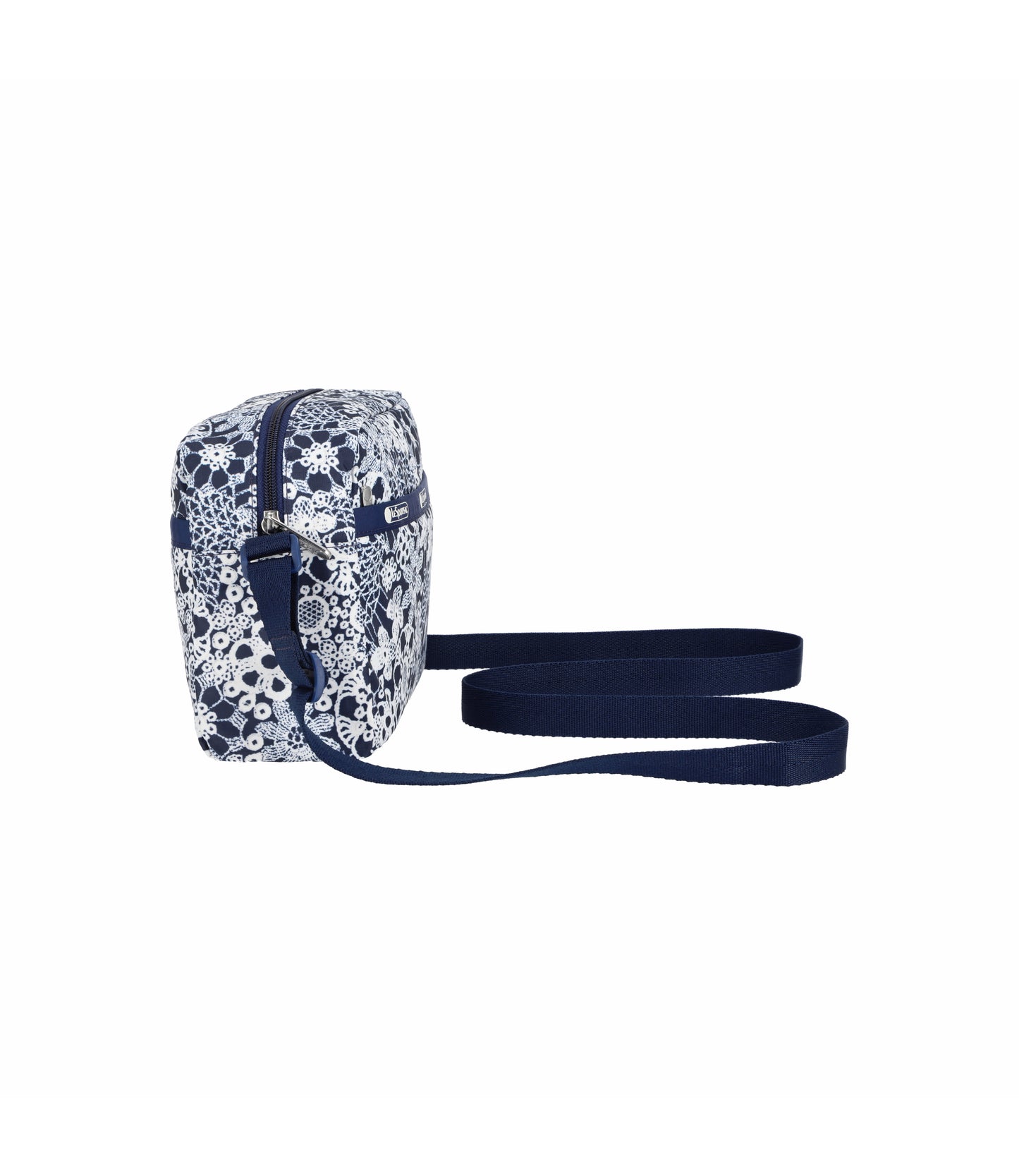 Daniella Crossbody<br>Floral Lace Navy