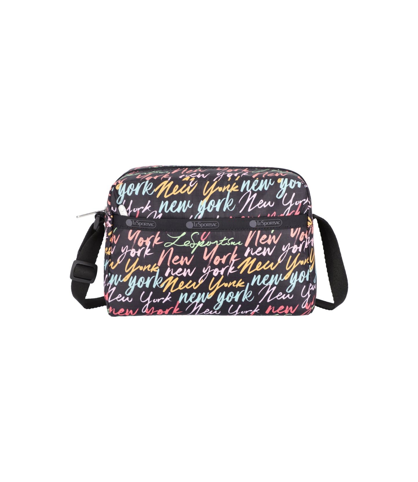 Daniella Crossbody<br>NYC Script Black