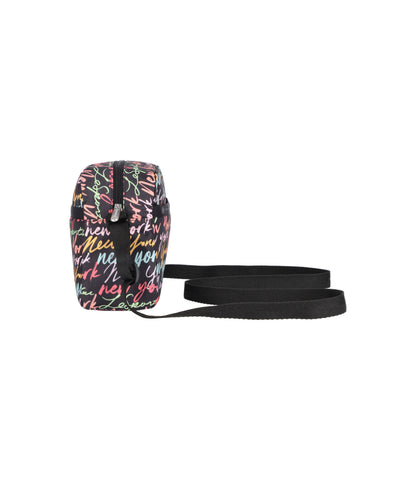 Daniella Crossbody<br>NYC Script Black