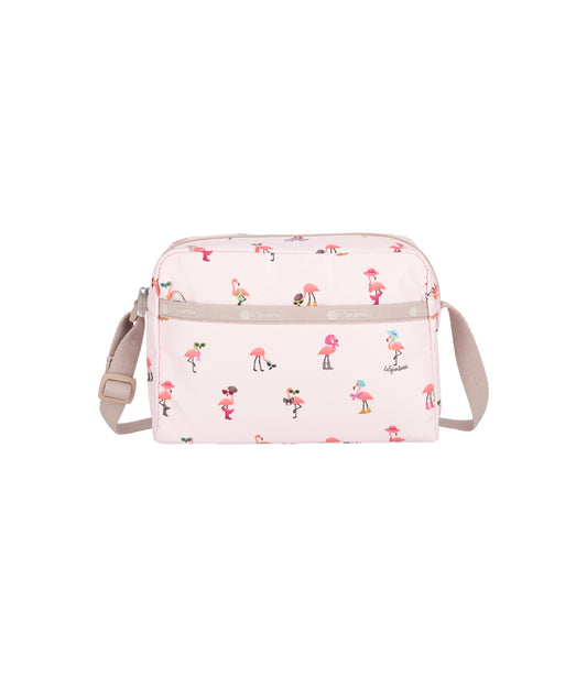 Daniella Crossbody<br>Flamingo Party