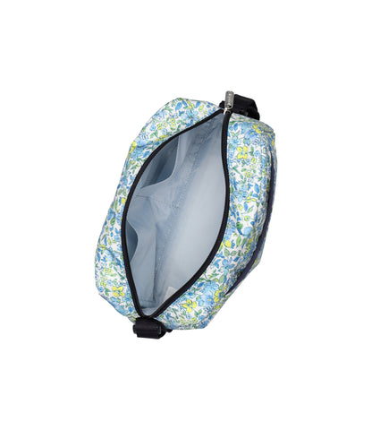 Daniella Crossbody<br>Tapestry Flower Blue