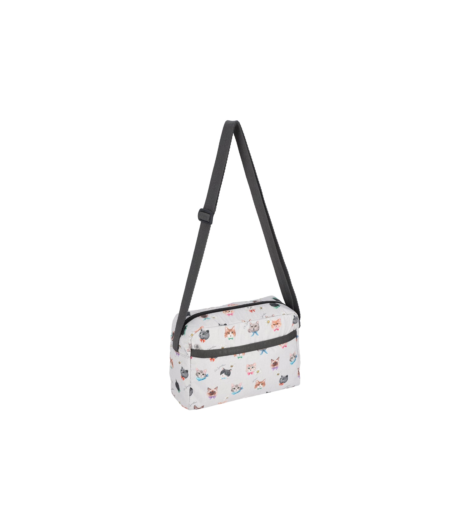 Daniella Crossbody<br>Playful Cats Cool Gray