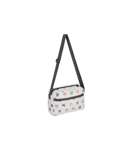 Daniella Crossbody<br>Playful Cats Cool Gray
