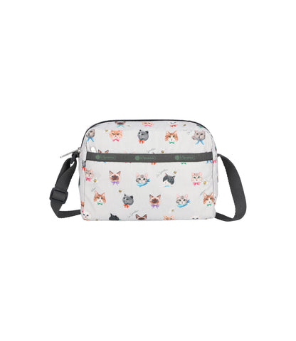 Daniella Crossbody<br>Playful Cats Cool Gray
