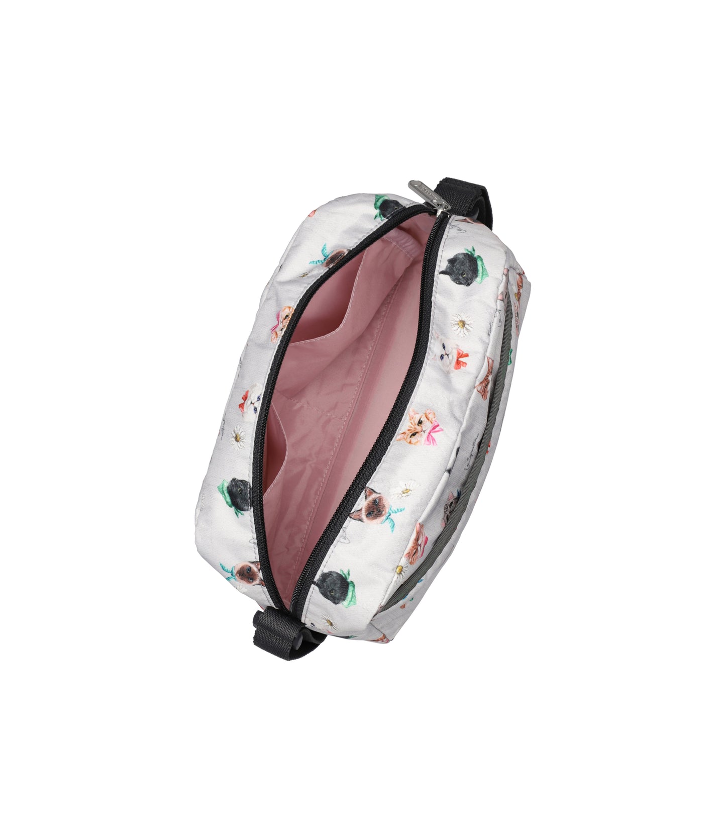 Daniella Crossbody<br>Playful Cats Cool Gray