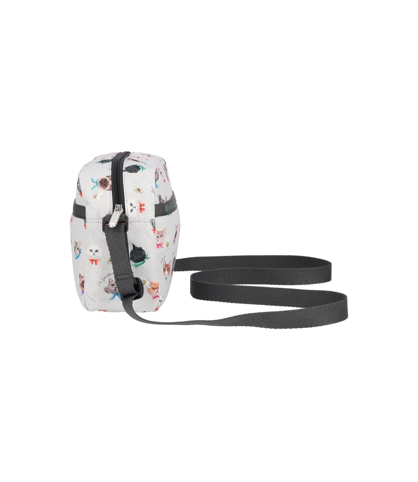 Daniella Crossbody<br>Playful Cats Cool Gray