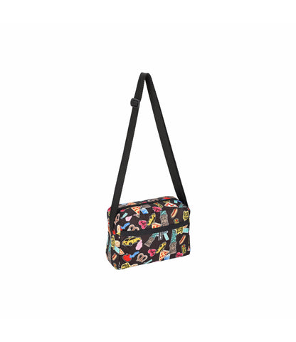 Daniella Crossbody<br>NYC Iconic Stickers