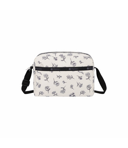 Daniella Crossbody<br>Ink Sketched Floral Ivory
