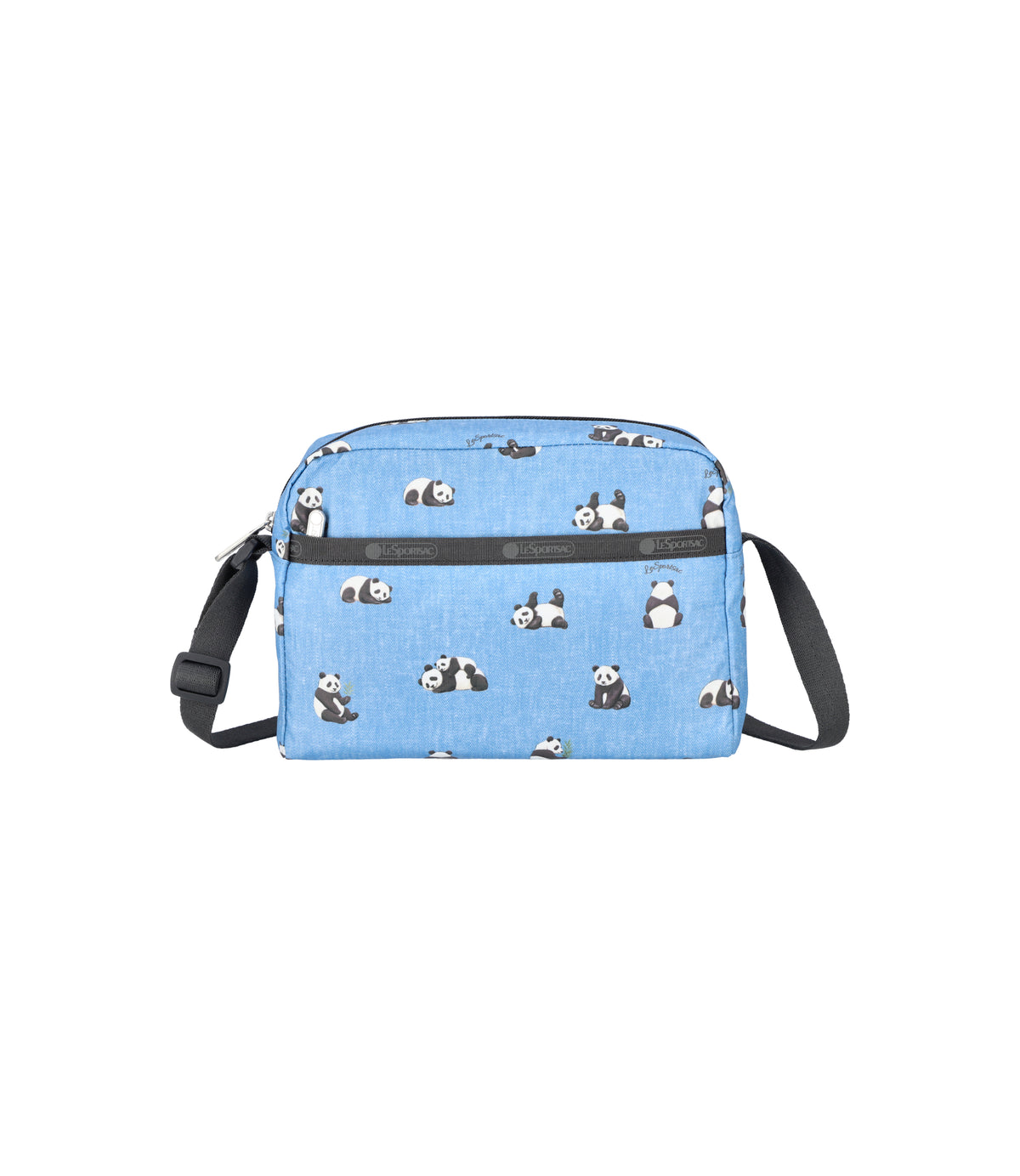 Daniella Crossbody<br>Relaxing Panda Denim