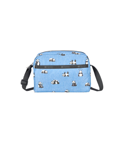 Daniella Crossbody<br>Relaxing Panda Denim