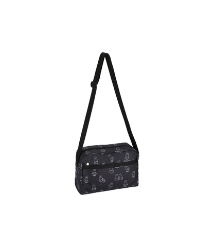 Daniella Crossbody<br>Miffy Black Stencil