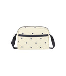 Daniella Crossbody<br>Navy Swiss Heart