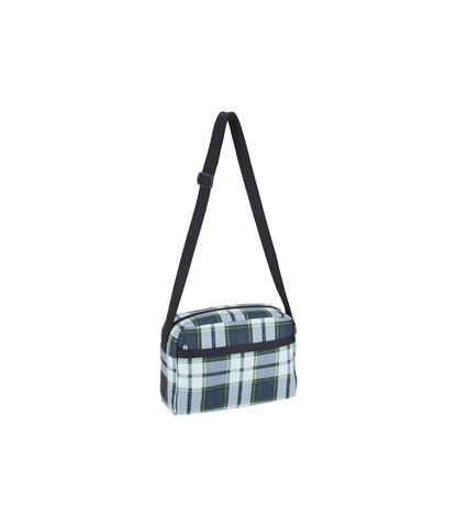 Daniella Crossbody<br>Deep Blue Tartan