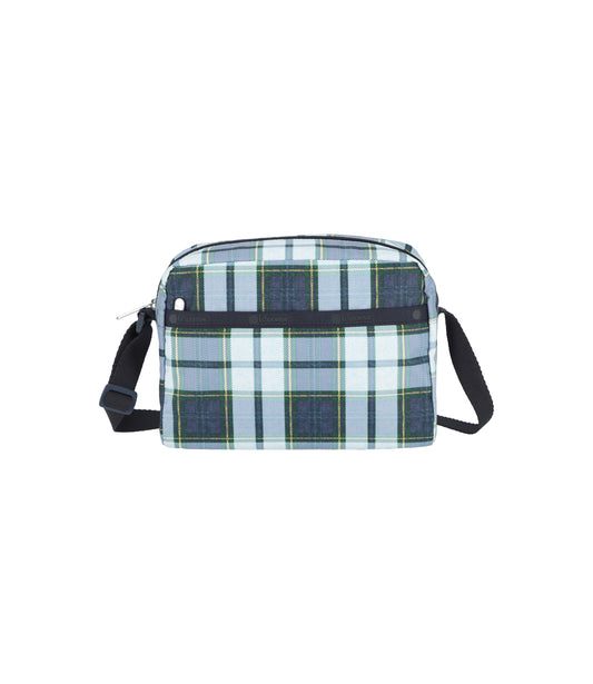 Daniella Crossbody<br>Deep Blue Tartan