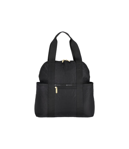 Double Trouble Backpack<br>Puffy Blossoms Peach