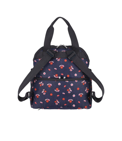 Double Trouble Backpack<br>Denim Daisy