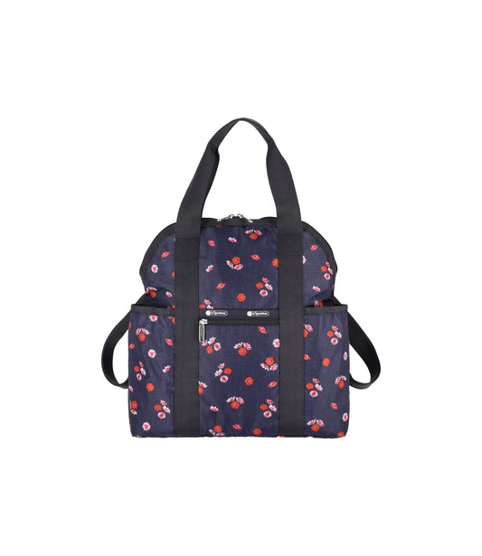 Double Trouble Backpack<br>Denim Daisy