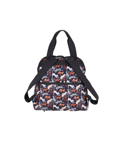 Double Trouble Backpack<br>Curious Cats