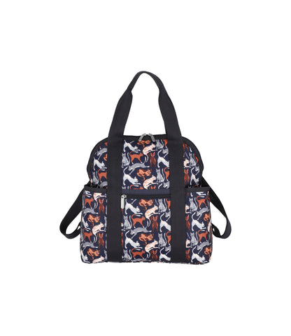 Double Trouble Backpack<br>Curious Cats