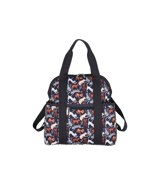 Double Trouble Backpack<br>Curious Cats