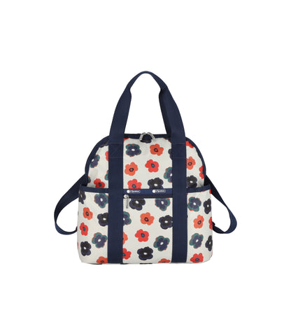 Double Trouble Backpack<br>Retro Ivory Floral