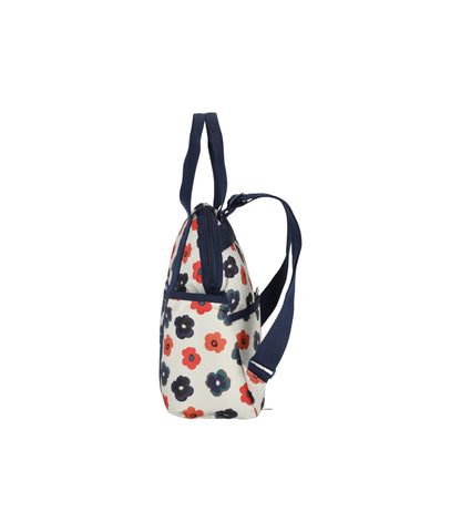 Double Trouble Backpack<br>Retro Ivory Floral