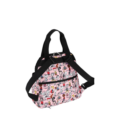 Double Trouble Backpack<br>Peanuts Gang Pink