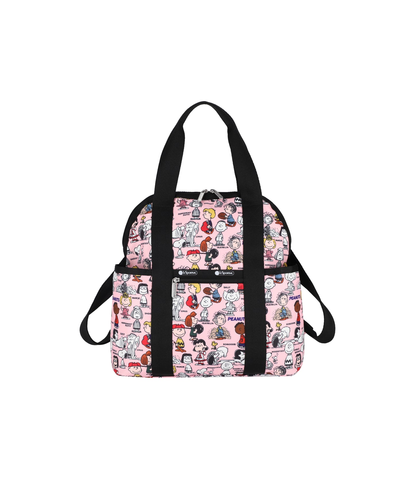 Double Trouble Backpack<br>Peanuts Gang Pink